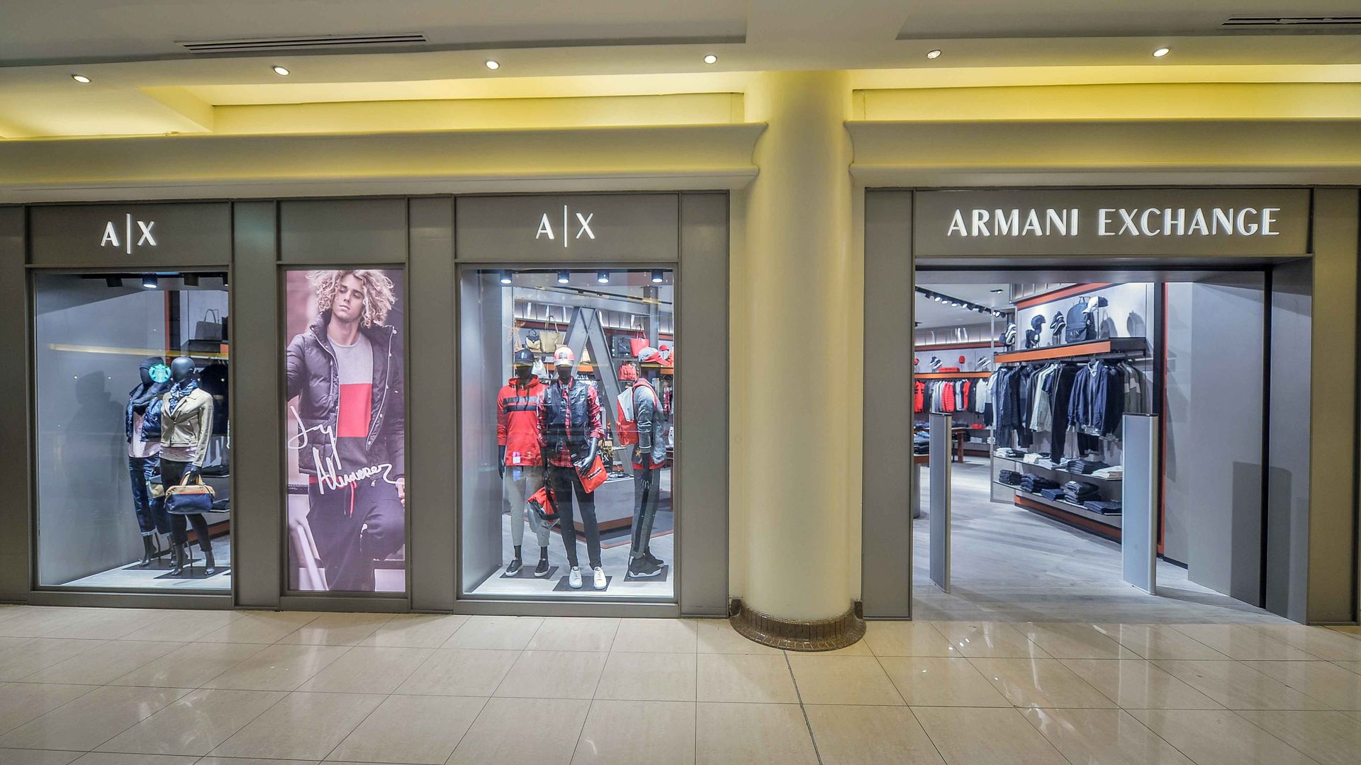 armani exchange outlet stores