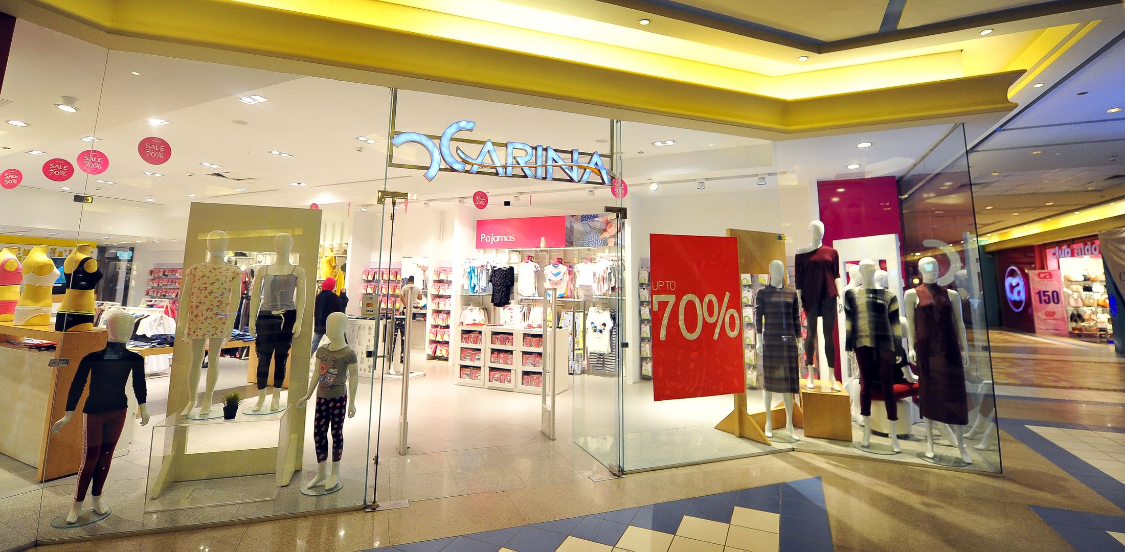 Citystars Shopping Mall. Over 750 luxurious stores.